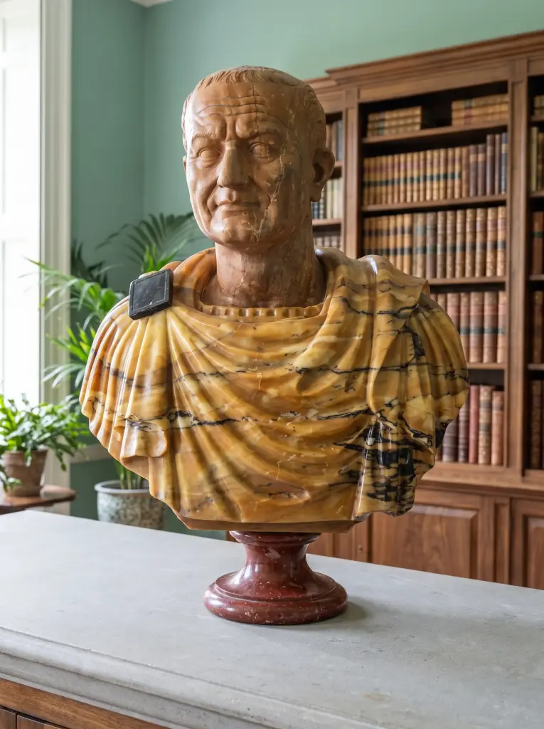 Busto Imperatore Vespasiano